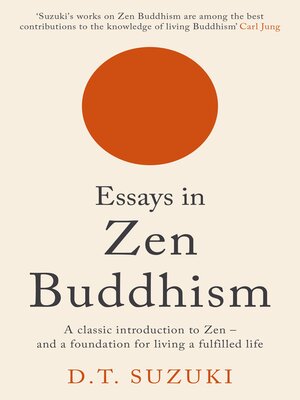 cover image of Essays in Zen Buddhism